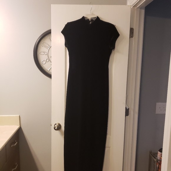 Vintage En Francais by Huey Waltzer Velvet dress for parties size 10 - Picture 2 of 10